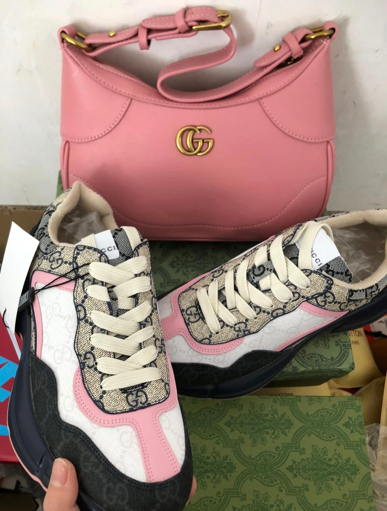 Pink Gucci Set