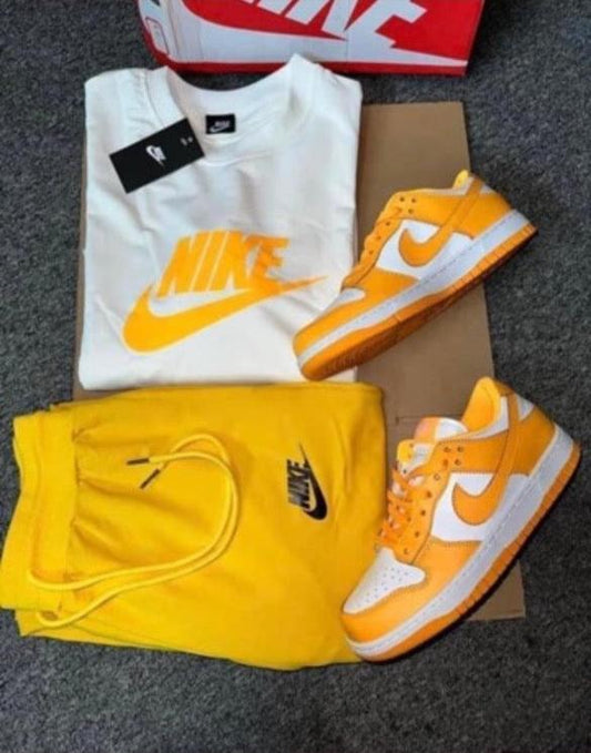 YELLOW NIKE SET 👟👚