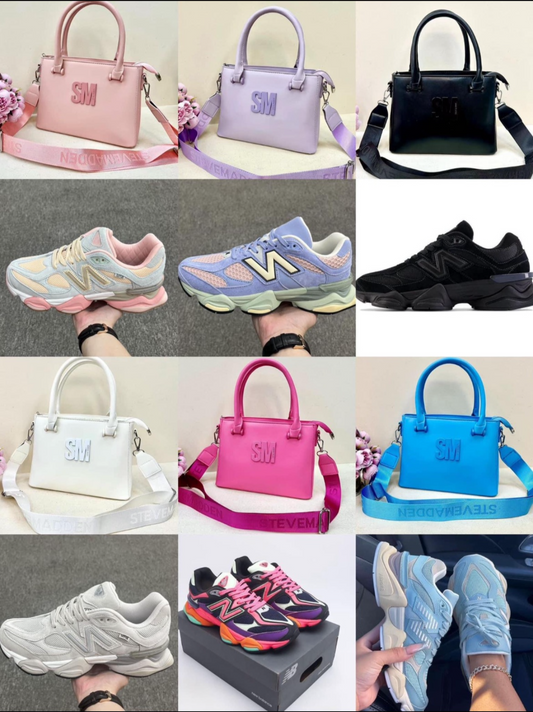 Nb Sneakers w Steve Madden Purse