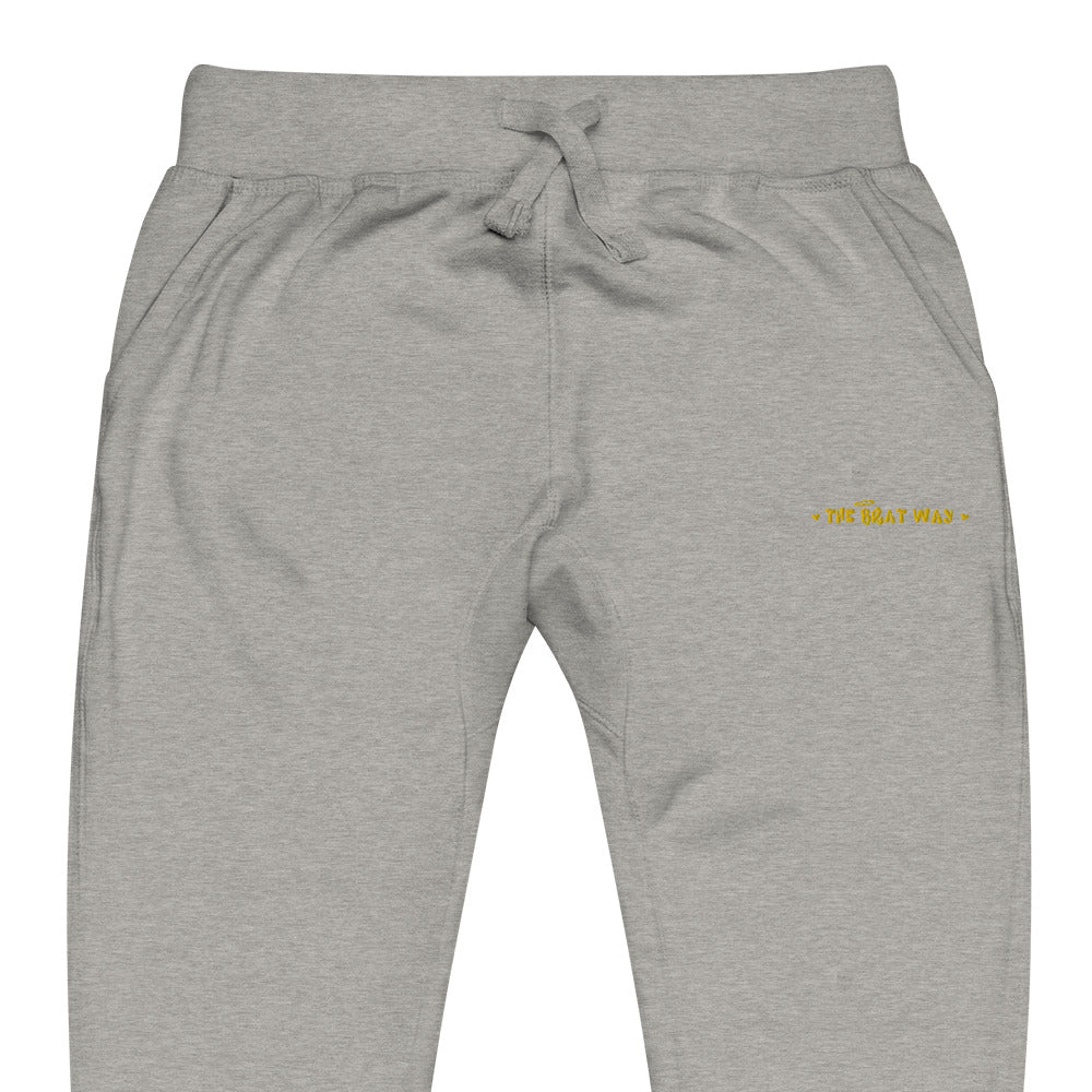 The Brat Way fleece sweatpants