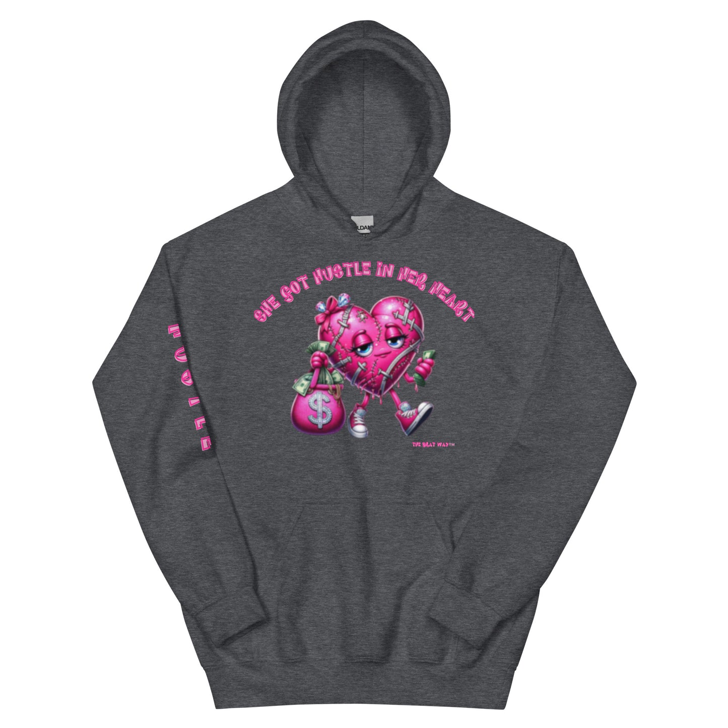 She got hustle in her heart Hoodie