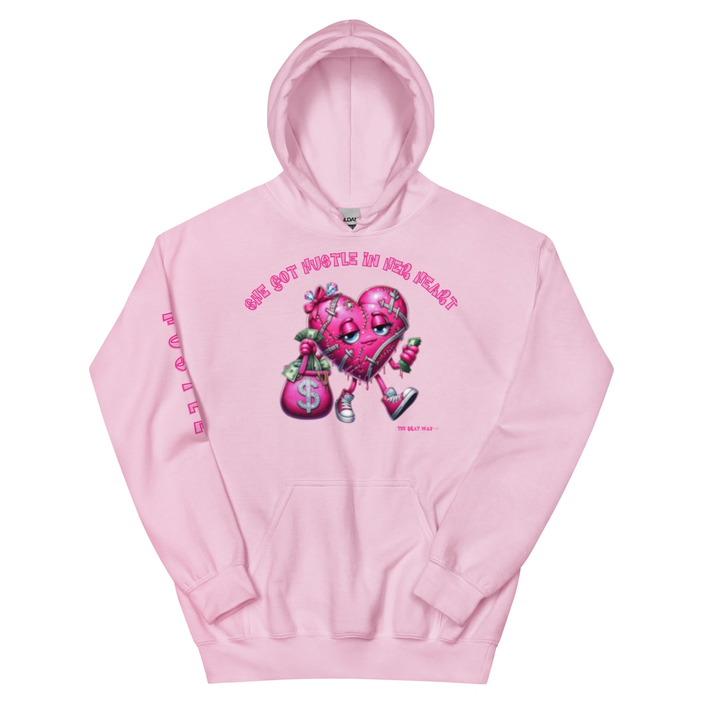 She got hustle in her heart Hoodie