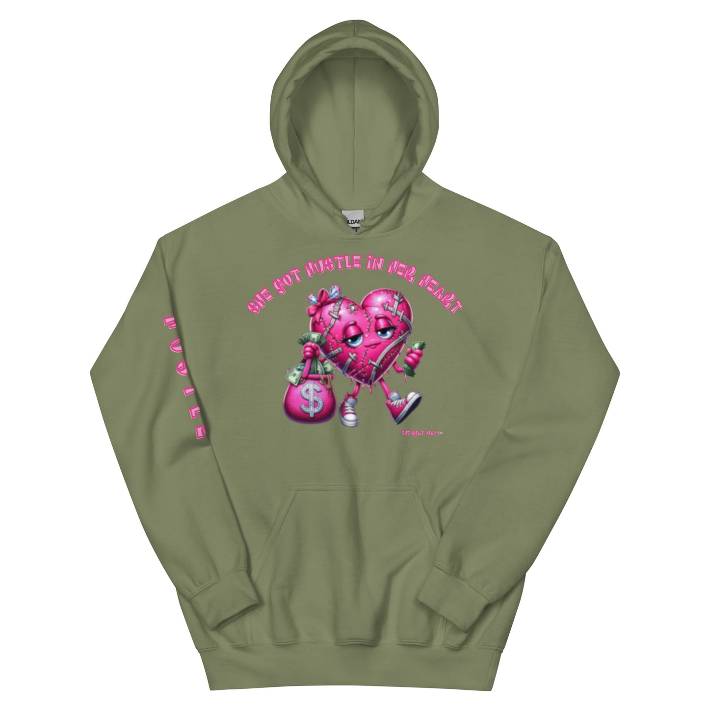 She got hustle in her heart Hoodie