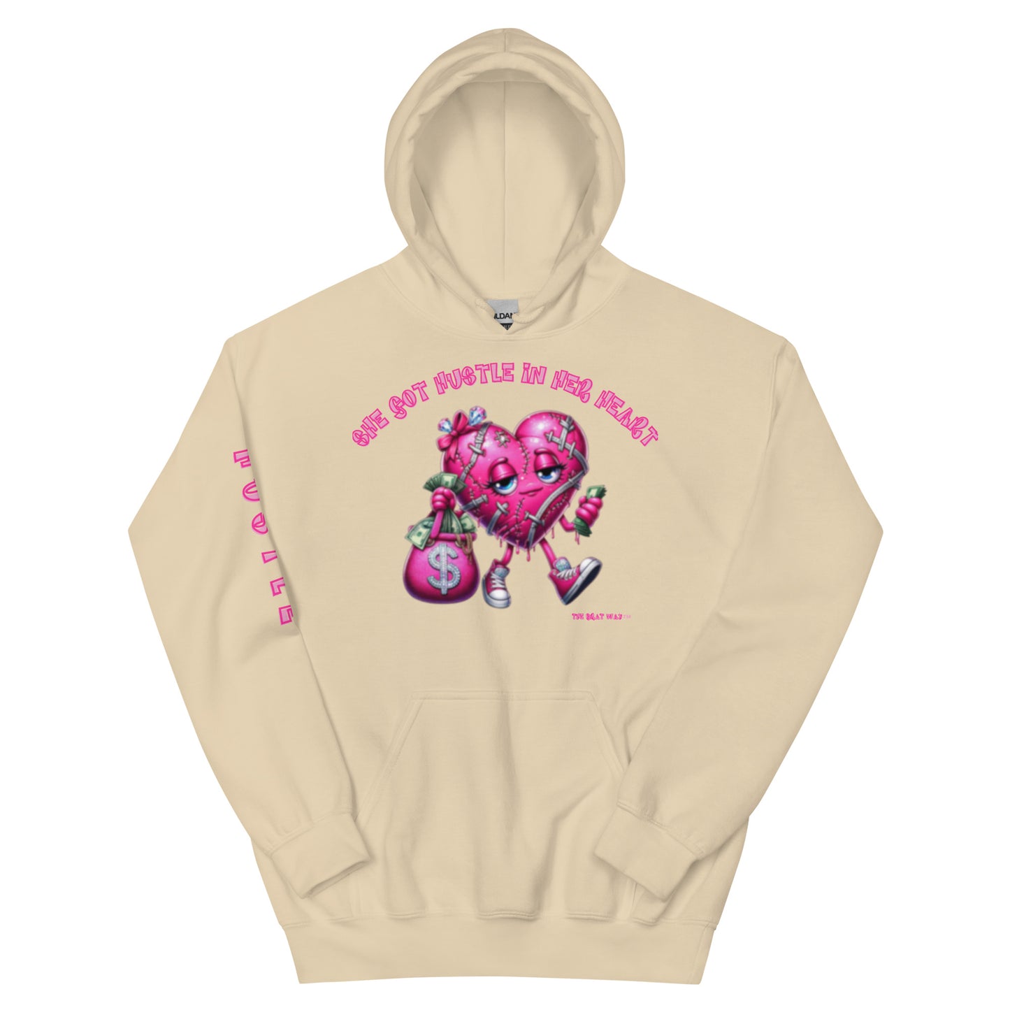 She got hustle in her heart Hoodie