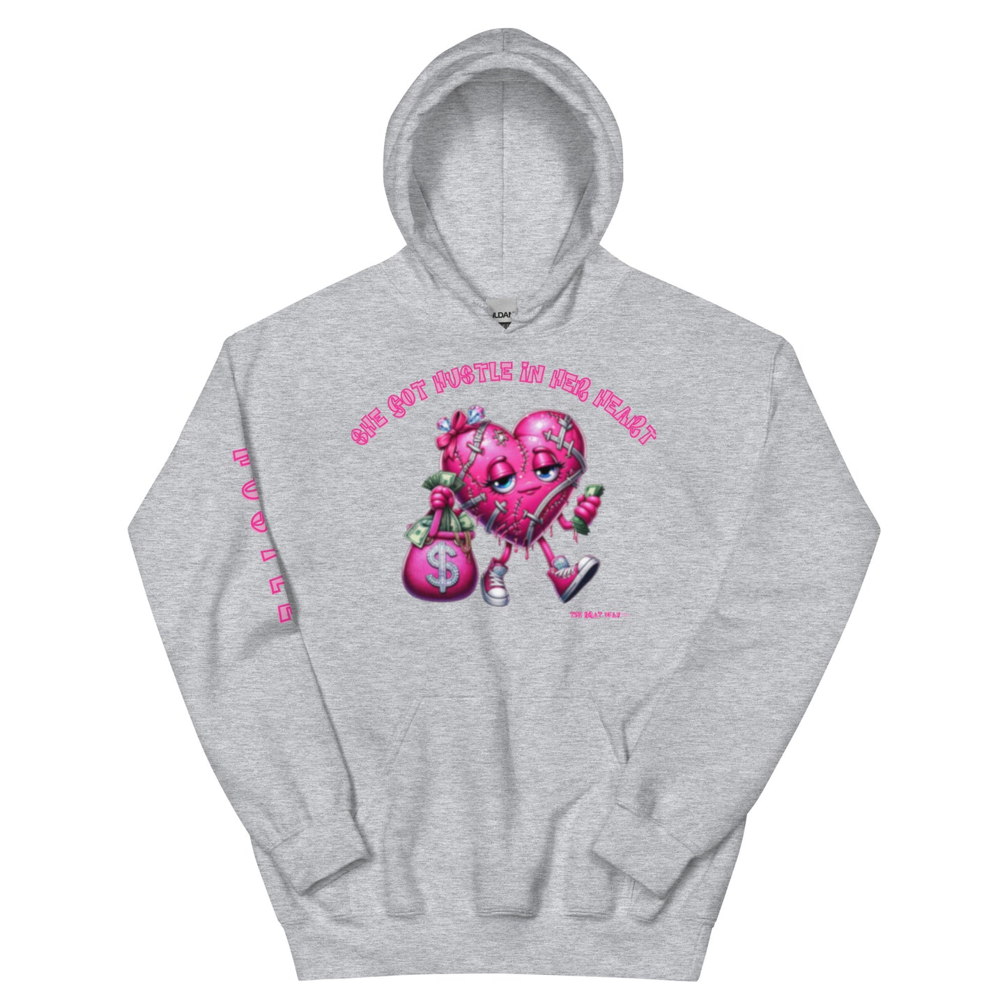 She got hustle in her heart Hoodie