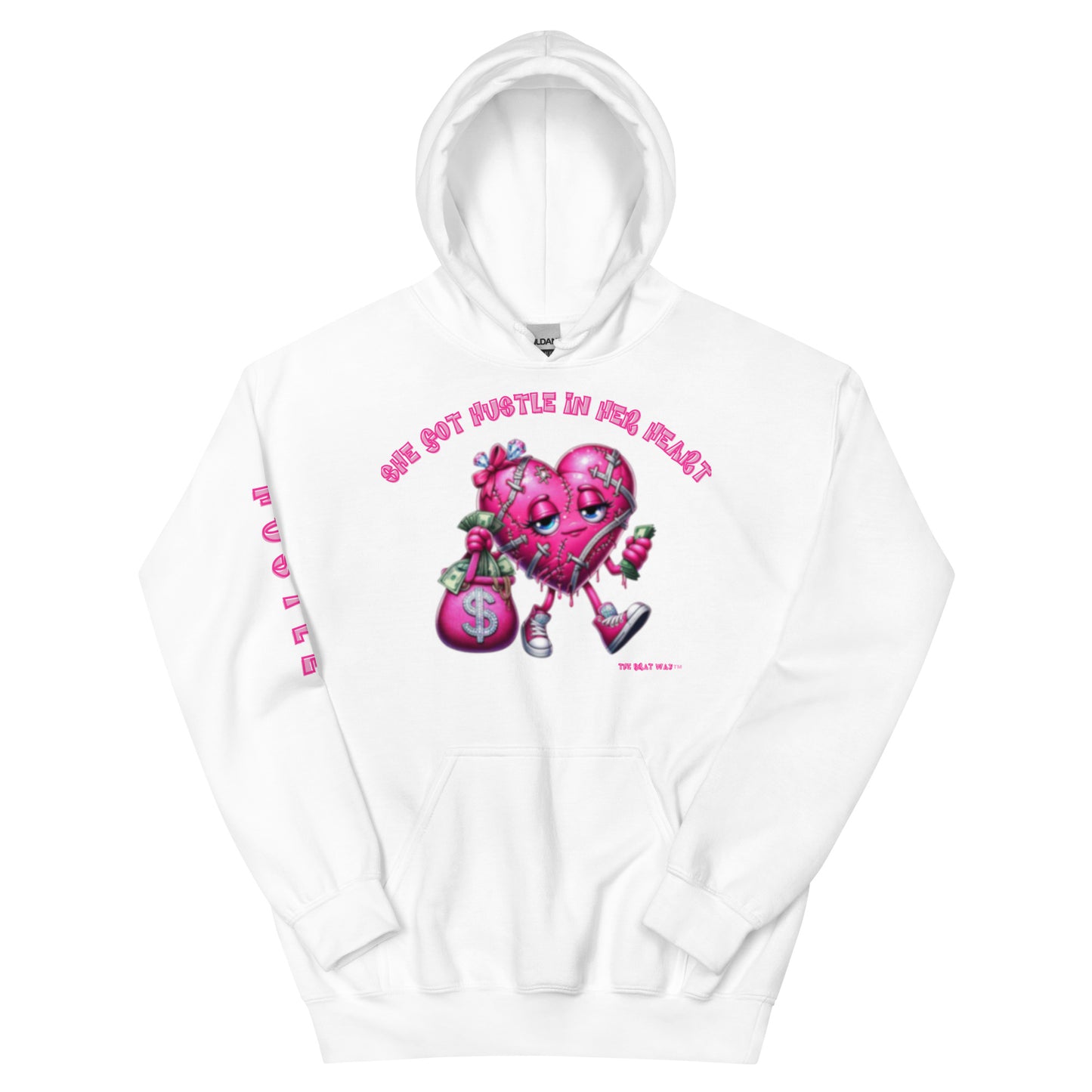 She got hustle in her heart Hoodie